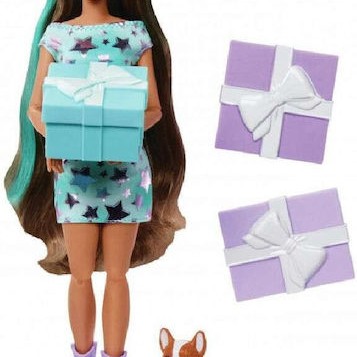 Barbie Party Unboxed Κούκλα για 3+ Ετών