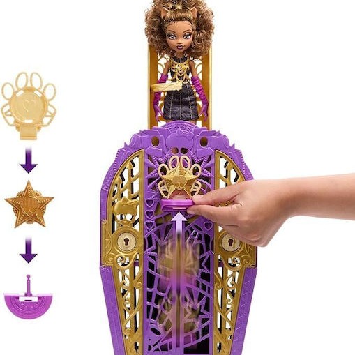 Mattel Hauntlywood - Clawdeen Κούκλα για 4+ Ετών
