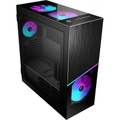 MSI MPG Sekira 500X Gaming Midi Tower Κουτί Υπολογιστή με Πλαϊνό Παράθυρο και RGB Φωτισμό Μαύρο