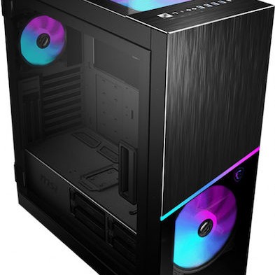 MSI MPG Sekira 500X Gaming Midi Tower Κουτί Υπολογιστή με Πλαϊνό Παράθυρο και RGB Φωτισμό Μαύρο