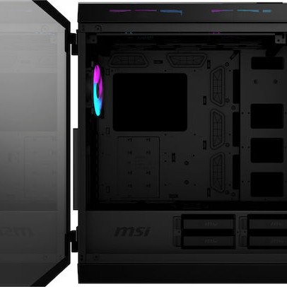 MSI MPG Sekira 500X Gaming Midi Tower Κουτί Υπολογιστή με Πλαϊνό Παράθυρο και RGB Φωτισμό Μαύρο