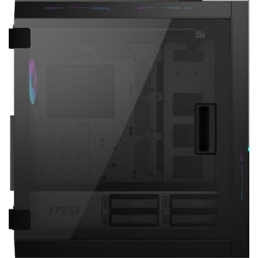 MSI MPG Sekira 500X Gaming Midi Tower Κουτί Υπολογιστή με Πλαϊνό Παράθυρο και RGB Φωτισμό Μαύρο