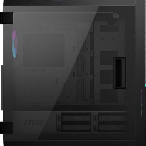 MSI MPG Sekira 500X Gaming Midi Tower Κουτί Υπολογιστή με Πλαϊνό Παράθυρο και RGB Φωτισμό Μαύρο