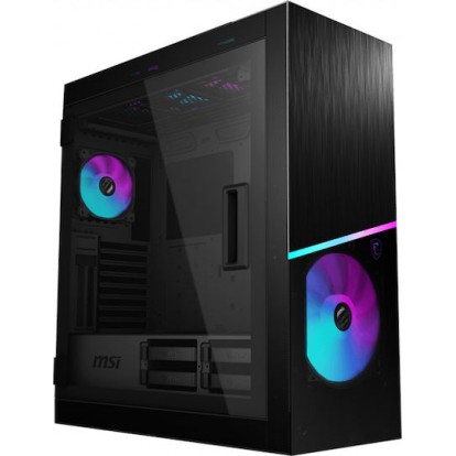 MSI MPG Sekira 500X Gaming Midi Tower Κουτί Υπολογιστή με Πλαϊνό Παράθυρο και RGB Φωτισμό Μαύρο