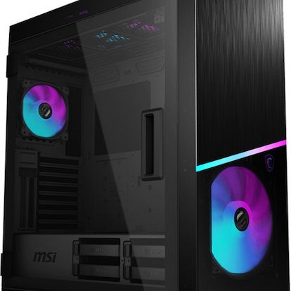 MSI MPG Sekira 500X Gaming Midi Tower Κουτί Υπολογιστή με Πλαϊνό Παράθυρο και RGB Φωτισμό Μαύρο