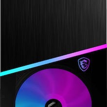 MSI MPG Sekira 500X Gaming Midi Tower Κουτί Υπολογιστή με Πλαϊνό Παράθυρο και RGB Φωτισμό Μαύρο