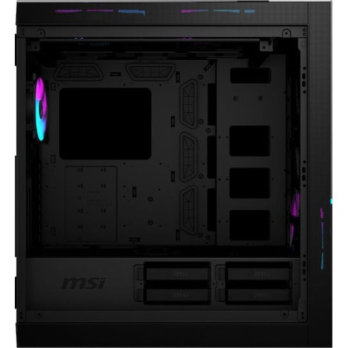MSI MPG Sekira 500X Gaming Midi Tower Κουτί Υπολογιστή με Πλαϊνό Παράθυρο και RGB Φωτισμό Μαύρο