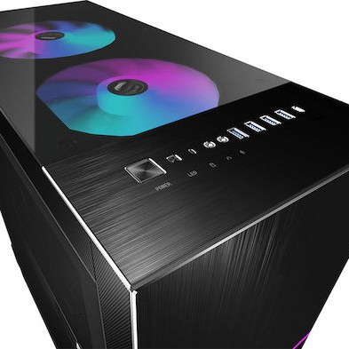 MSI MPG Sekira 500X Gaming Midi Tower Κουτί Υπολογιστή με Πλαϊνό Παράθυρο και RGB Φωτισμό Μαύρο