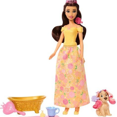 Mattel Πεντάμορφη Και Ζωάκι Κούκλα για 3+ Ετών 29.5εκ.