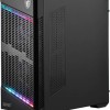 MSI MPG Velox 100P Airflow Gaming Midi Tower Κουτί Υπολογιστή με Πλαϊνό Παράθυρο και RGB Φωτισμό Μαύρο