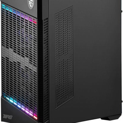MSI MPG Velox 100P Airflow Gaming Midi Tower Κουτί Υπολογιστή με Πλαϊνό Παράθυρο και RGB Φωτισμό Μαύρο