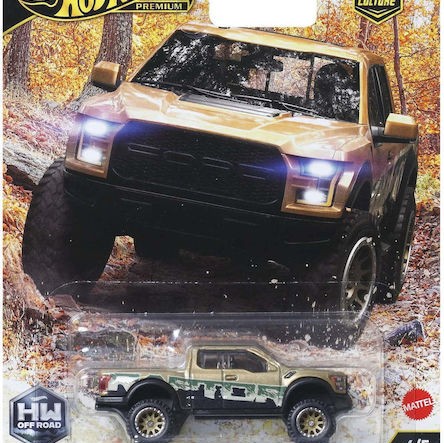 Hot Wheels Αυτοκινητάκι Premium Car Culture 2017 Ford F-150 Raptor για 3+ Ετών