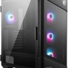 MSI MPG Velox 100R Gaming Midi Tower Κουτί Υπολογιστή με Πλαϊνό Παράθυρο Μαύρο
