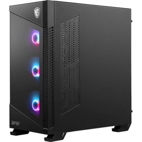MSI MPG Velox 100R Gaming Midi Tower Κουτί Υπολογιστή με Πλαϊνό Παράθυρο Μαύρο