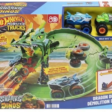 Hot Wheels Πίστα Monster Truck για 3+ Ετών
