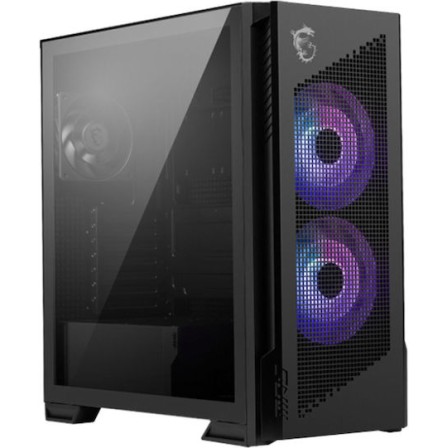 MSI MPG VELOX 300R AIRFLOW PZ Midi Tower Κουτί Υπολογιστή με ARGB Φωτισμό Μαύρο