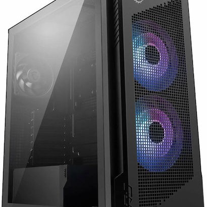 MSI MPG VELOX 300R AIRFLOW PZ Midi Tower Κουτί Υπολογιστή με ARGB Φωτισμό Μαύρο