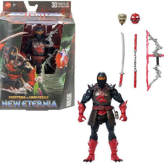Φιγούρα Δράσης New Eternia Ninjor Masters of the Universe 18εκ.