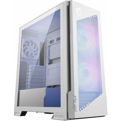 MSI MPG VELOX 300R AIRFLOW PZ Midi Tower Κουτί Υπολογιστή με ARGB Φωτισμό Λευκό