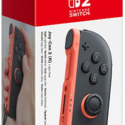 Nintendo Joy-Con Ασύρματο Gamepad για Switch 2 Right Light Red