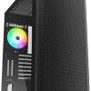Sharkoon M30 RGB Gaming Midi Tower Κουτί Υπολογιστή με Πλαϊνό Παράθυρο Μαύρο