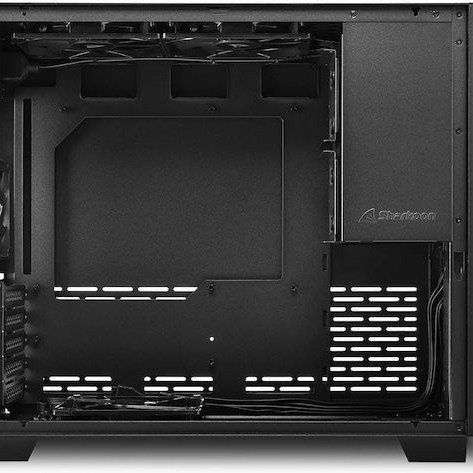 Sharkoon MS-Y1000 Midi Tower Κουτί Υπολογιστή με Πλαϊνό Παράθυρο Μαύρο