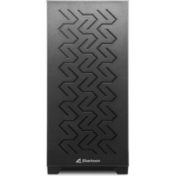 Sharkoon MS-Z1000 Midi Tower Κουτί Υπολογιστή με Πλαϊνό Παράθυρο Μαύρο