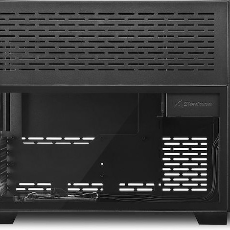 Sharkoon MS-Z1000 Midi Tower Κουτί Υπολογιστή με Πλαϊνό Παράθυρο Μαύρο