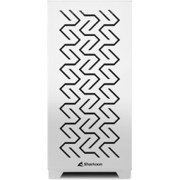Sharkoon MS-Z1000 Midi Tower Κουτί Υπολογιστή με Πλαϊνό Παράθυρο Λευκό
