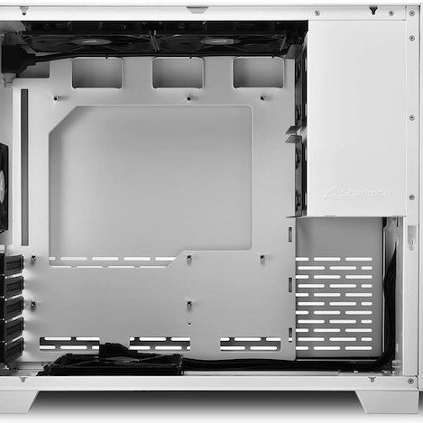 Sharkoon MS-Z1000 Midi Tower Κουτί Υπολογιστή με Πλαϊνό Παράθυρο Λευκό