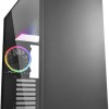 Sharkoon Pure Steel RGB Gaming Midi Tower Κουτί Υπολογιστή με Πλαϊνό Παράθυρο Μαύρο