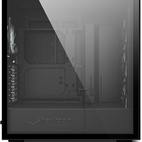 Sharkoon Rebel C50 RGB Gaming Midi Tower Κουτί Υπολογιστή με Πλαϊνό Παράθυρο Μαύρο