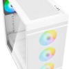 Sharkoon Rebel C50 RGB Gaming Midi Tower Κουτί Υπολογιστή με Πλαϊνό Παράθυρο Λευκό