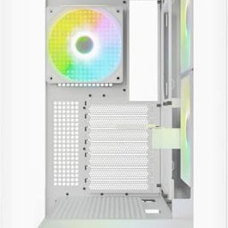 Sharkoon Rebel C60 RGB Gaming Midi Tower Κουτί Υπολογιστή με Πλαϊνό Παράθυρο Λευκό