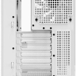 Sharkoon Rebel C60 RGB Gaming Midi Tower Κουτί Υπολογιστή με Πλαϊνό Παράθυρο Λευκό