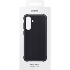 Samsung Rugged Back Cover Πλαστικό Μαύρο (Galaxy A36)