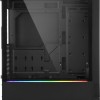 Sharkoon RGB Flow Gaming Midi Tower Κουτί Υπολογιστή με Πλαϊνό Παράθυρο Μαύρο