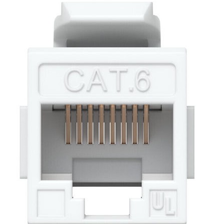 Ubiquiti Uacc-keystone-coupler-c6 Cat6 Keystone Coupler 12-pack