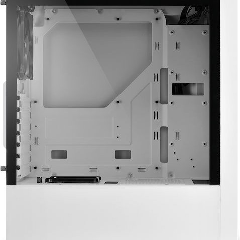 Sharkoon RGB Slider Midi Tower Κουτί Υπολογιστή με Πλαϊνό Παράθυρο Λευκό
