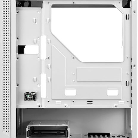 Sharkoon RGB Slider Midi Tower Κουτί Υπολογιστή με Πλαϊνό Παράθυρο Λευκό