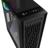 Sharkoon RGB Wave Gaming Midi Tower Κουτί Υπολογιστή με Πλαϊνό Παράθυρο Μαύρο