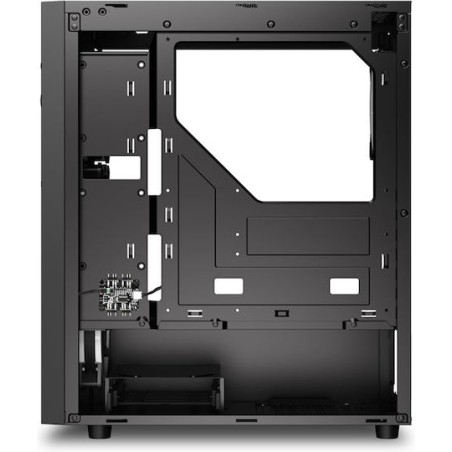 Sharkoon RGB Wave Gaming Midi Tower Κουτί Υπολογιστή με Πλαϊνό Παράθυρο Μαύρο