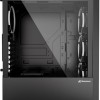 Sharkoon RGB Wave Gaming Midi Tower Κουτί Υπολογιστή με Πλαϊνό Παράθυρο Μαύρο