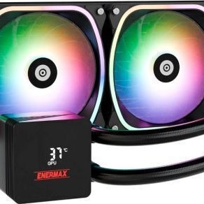 Enermax Aquafusion II 240 ARGB Υδρόψυξη Επεξεργαστή Διπλού Ανεμιστήρα 120mm για Socket AM4/AM5/1700