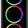 Sharkoon TG4 RGB Gaming Midi Tower Κουτί Υπολογιστή με Πλαϊνό Παράθυρο Μαύρο