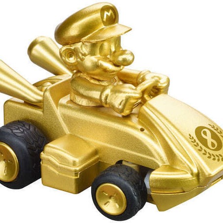 Carrera 2,4ghz Mario Kart Mini Τηλεκατευθυνόμενο Αυτοκίνητο Χρυσό