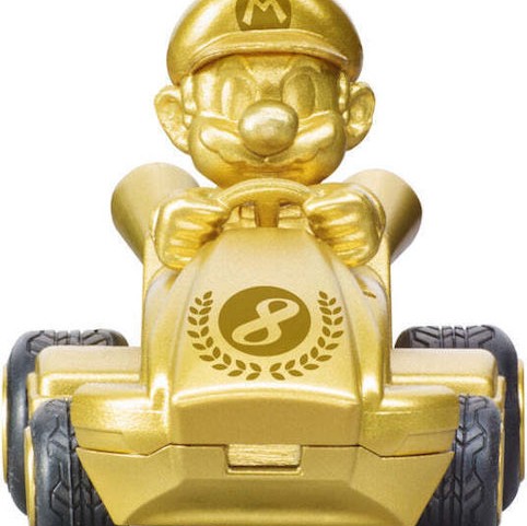 Carrera 2,4ghz Mario Kart Mini Τηλεκατευθυνόμενο Αυτοκίνητο Χρυσό