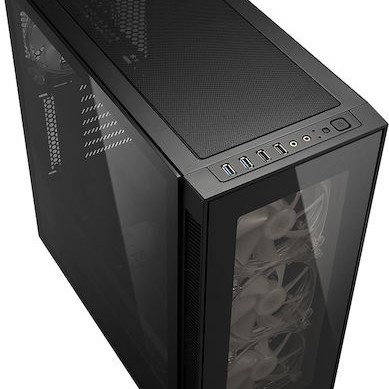 Sharkoon TG5 Pro RGB Gaming Midi Tower Κουτί Υπολογιστή με Πλαϊνό Παράθυρο Μαύρο