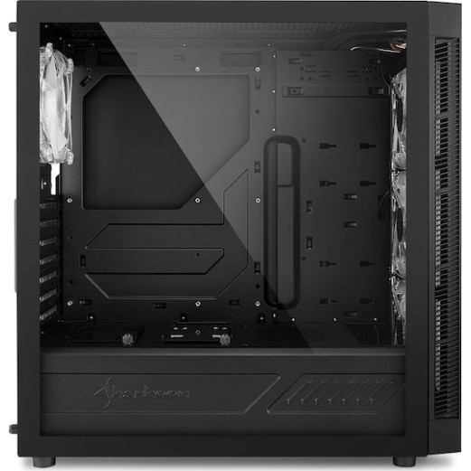 Sharkoon TG5 Pro RGB Gaming Midi Tower Κουτί Υπολογιστή με Πλαϊνό Παράθυρο Μαύρο