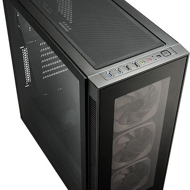 Sharkoon TG6 RGB Gaming Midi Tower Κουτί Υπολογιστή με Πλαϊνό Παράθυρο Μαύρο